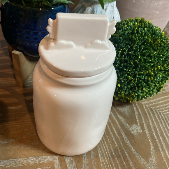 New! Valentines Day Rae Dunn Ceramic BE MINE Love Letter Canister Lid - Picture 5 of 9